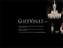 Tablet Screenshot of giftvault.com